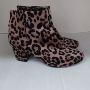 Ladies Leopard Print Boots